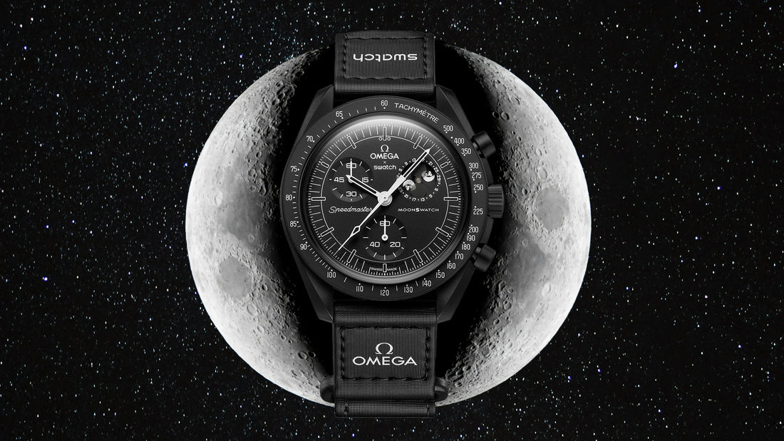 The Black Snoopy MoonSwatch