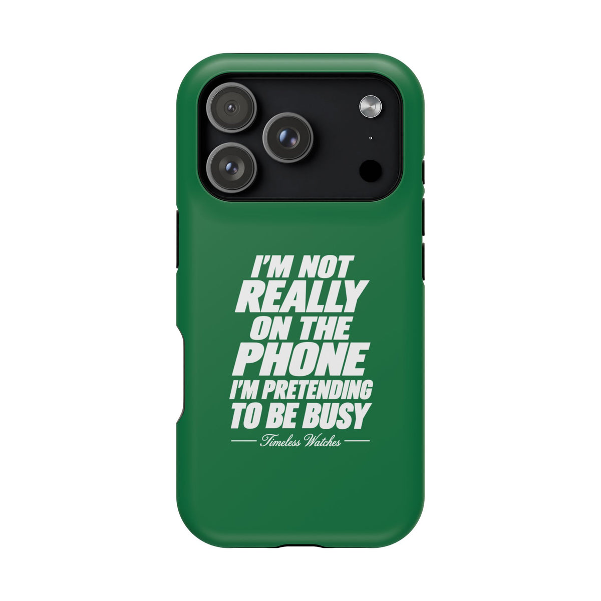 Pretending to be busy Magnetic Impact-Resistant Phone Case