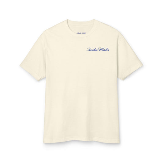 Cream & Blue Larp Tee