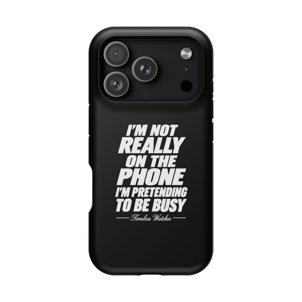 Pretending to be busy Magnetic Impact-Resistant Phone Case